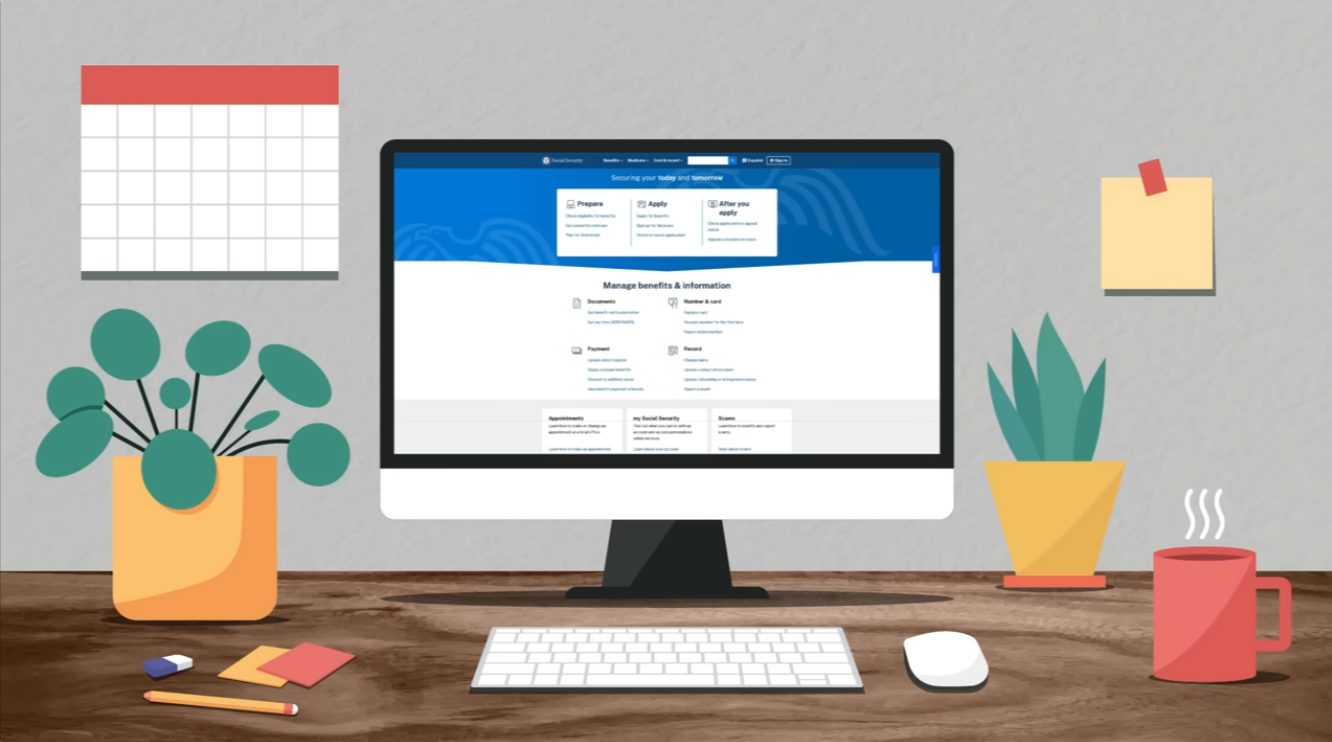 A How-To Guide to Your “my Social Security” Account Professional Planning Services